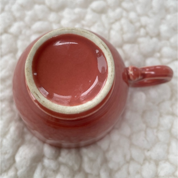 Vintage Fiestaware 1950s Rose Ring Handle Tea Cup Homer Laughlin HLC - Picture 6 of 9